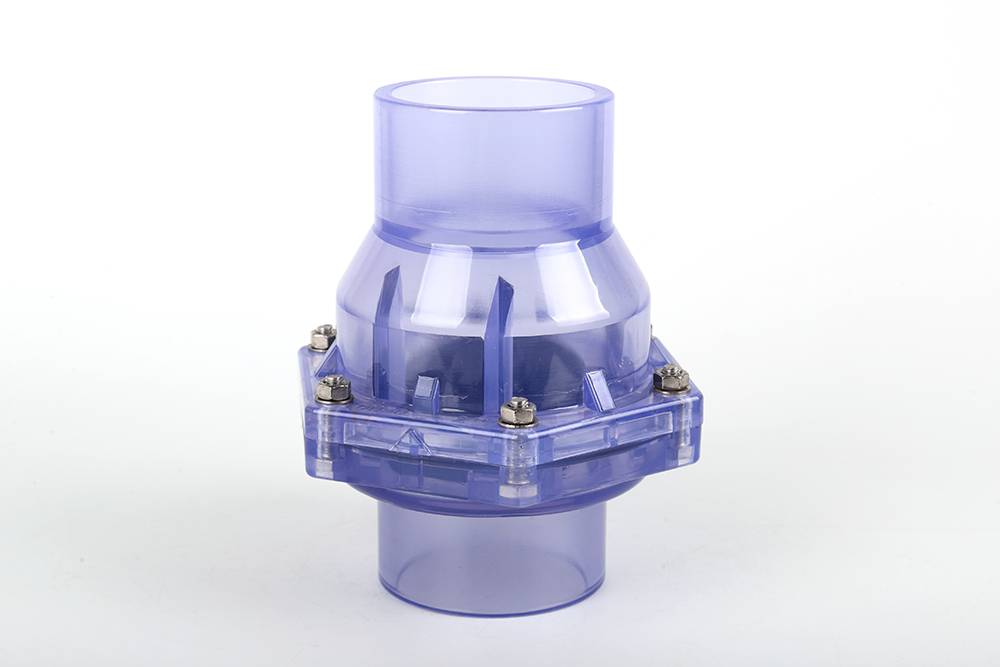 沙坡头透明翻板式止回阀